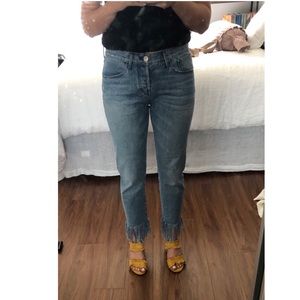 3x1 Fringe Jeans, Size 27, color ‘Stella’